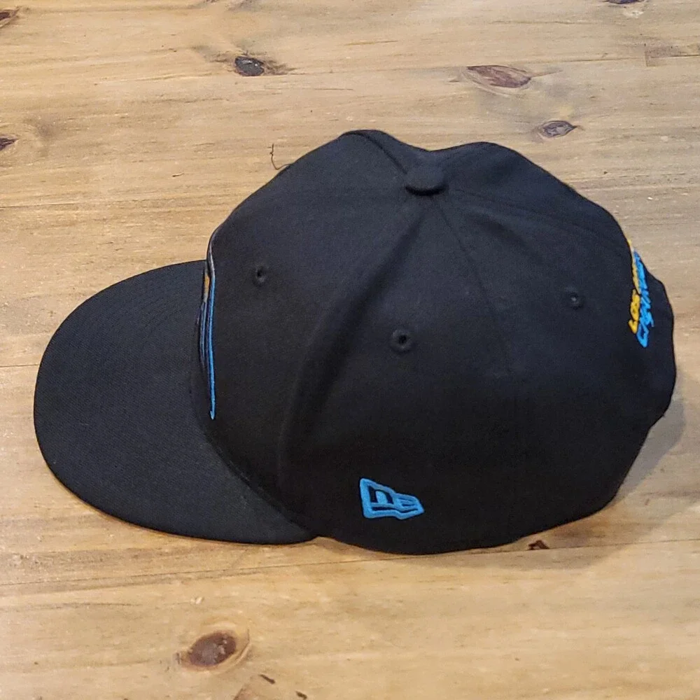 San Diego Chargers Hat Cap Snapback 9Fifty New Era Black Bolt Logo